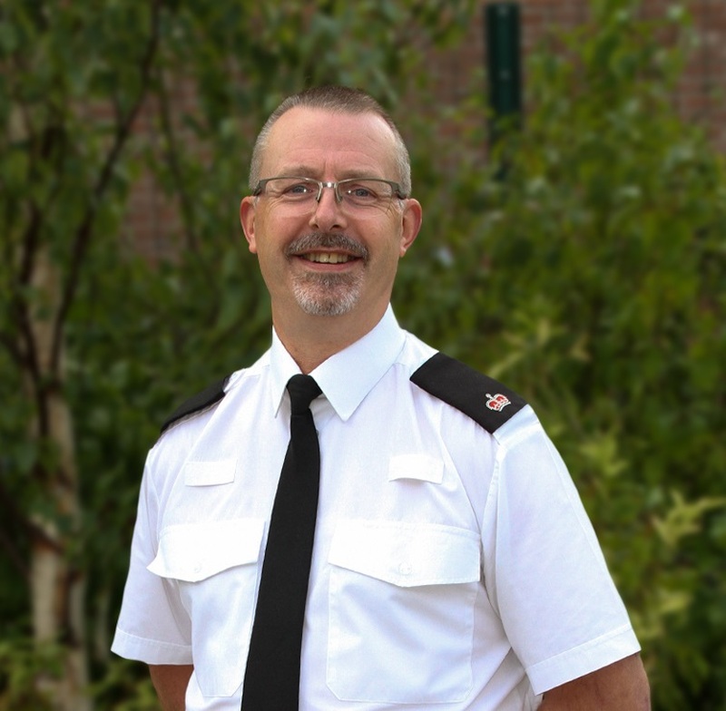 TOP COP: Superintendent Mark James.