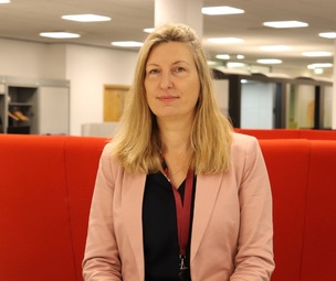 PLEA: Anna Hartley, who has urged people to have their flu vaccination.