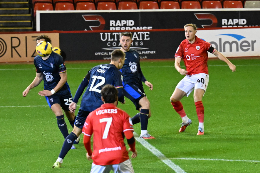 Action from the game on November 11
