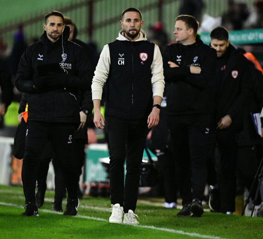 Main image for Head coach Conor Hourihane: 'We're trying so hard'