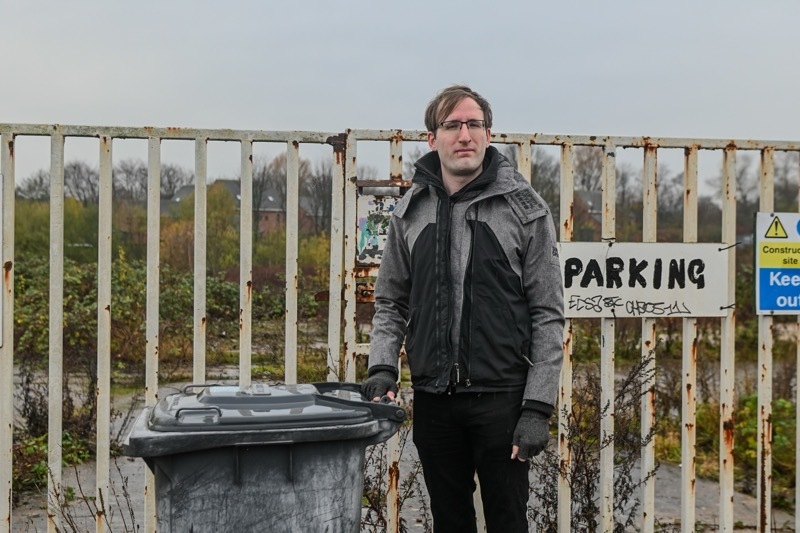 BIN WOES: Coun Will Fielding.
