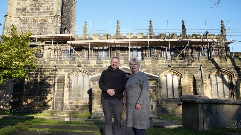 Main image for Prayers answered as cash comes in for church roof