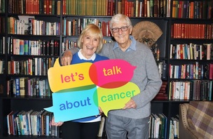 PATRON: Sir Michael Parkinson with his wife Mary.
