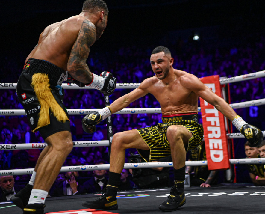 Main image for Simpson set for rematch after shock loss