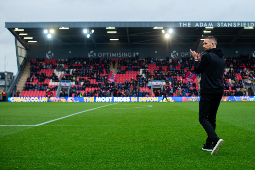 Main image for Hourihane ‘feels for’ supporters at Exeter
