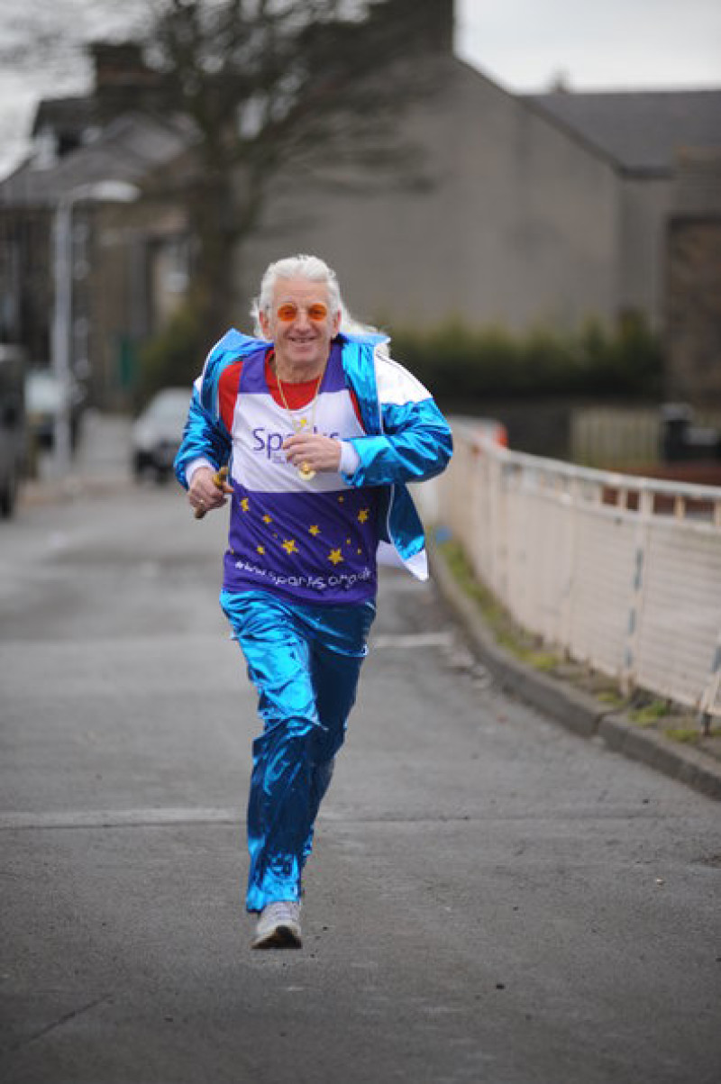 Main image for Roger's marathon tribute to Sir Jimmy