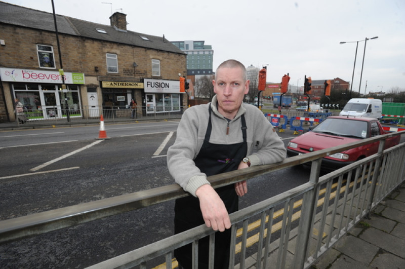 Main image for Roadworks are 'crippling' trade, say businesses