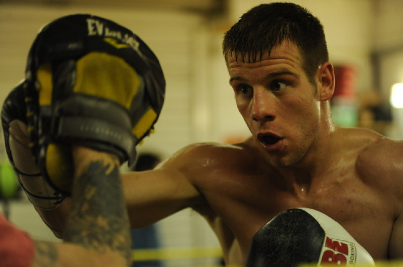 Main image for Buster’s ‘last shot’ at English belt