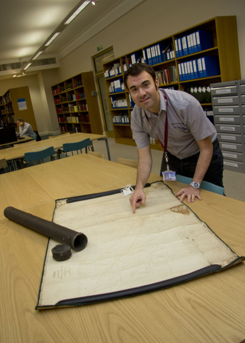 Main image for Rare map of Goldthorpe unearthed