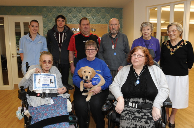 Main image for Residents welcome puppy