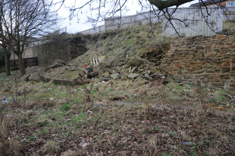 Main image for Residents worry over wall damage