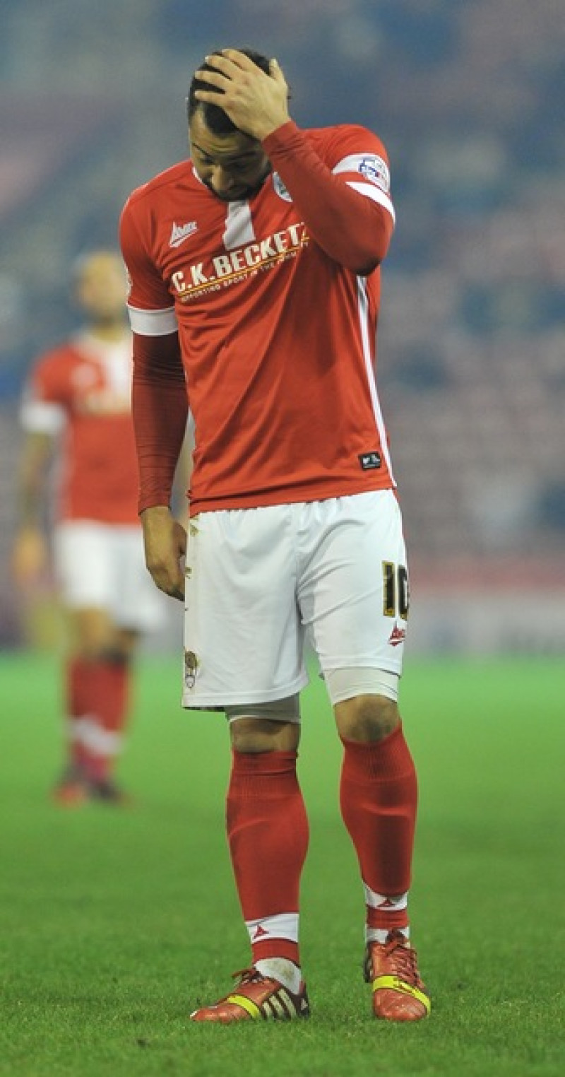 Main image for Managerless Barnsley battered at Crawley