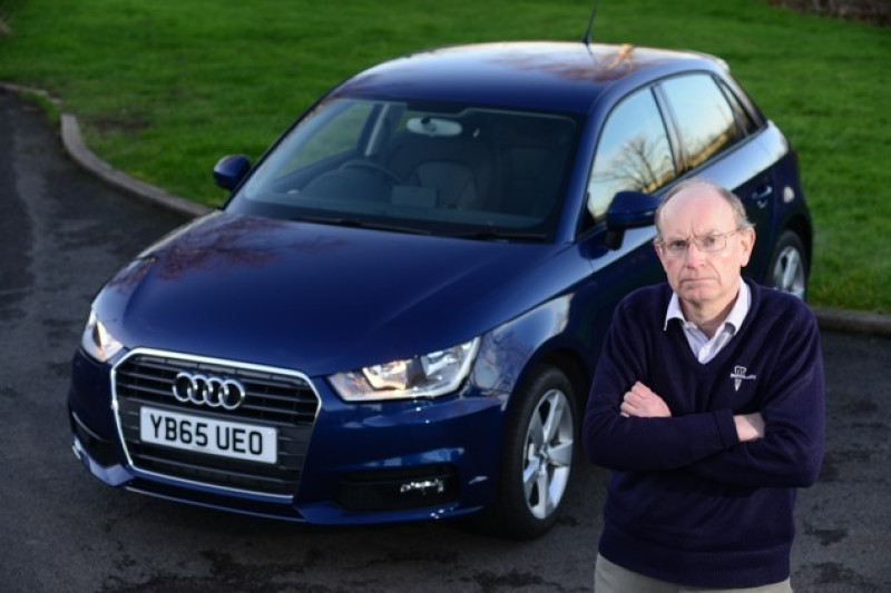 Main image for Geoffrey has allergic reaction - to his car