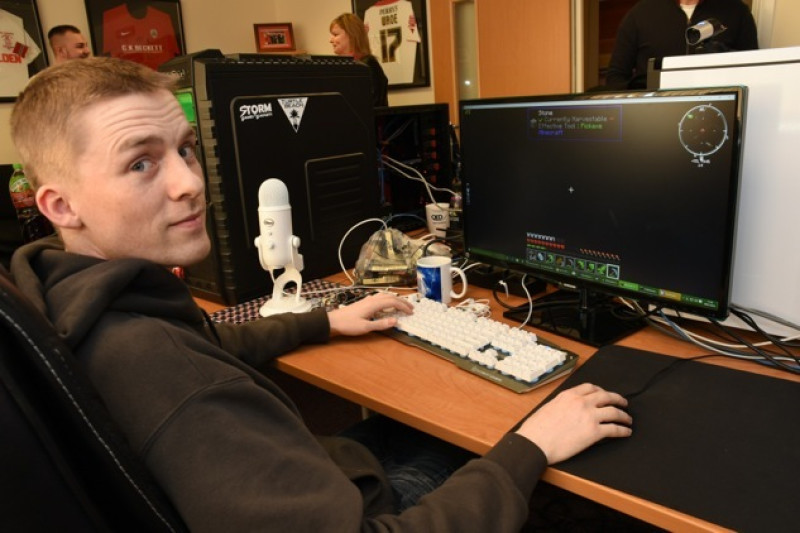 Main image for Barnsley man smashes Minecraft record