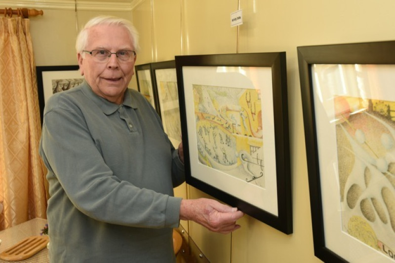 Main image for Exhibition of Darfield artist on show