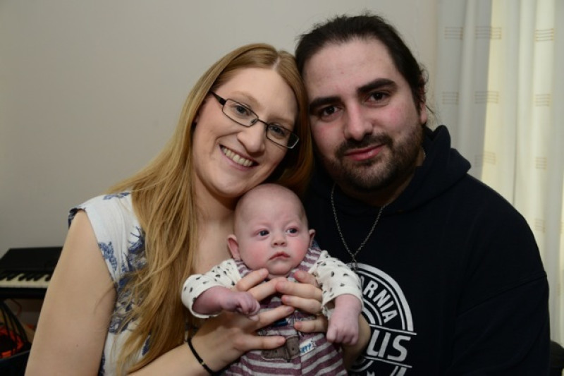 Main image for Heartbroken couple celebrate new joy
