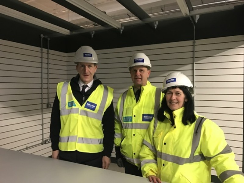 Main image for Dan Jarvis visits Market Parade