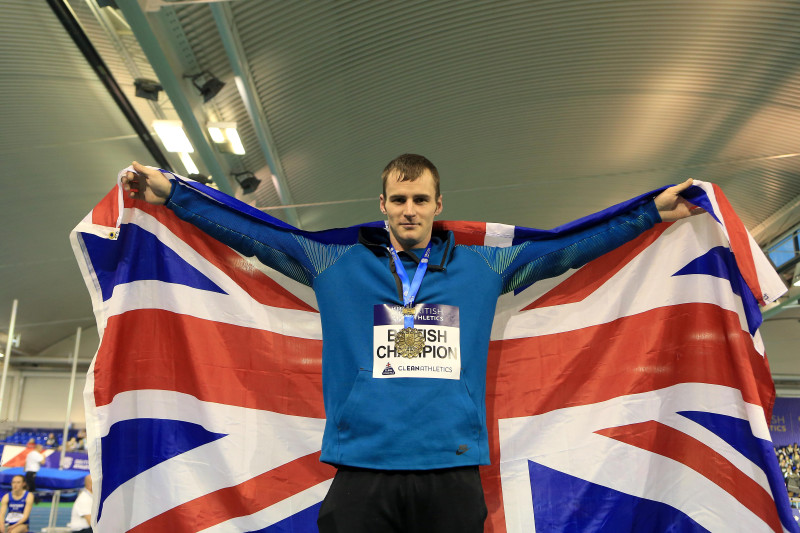 Main image for Fourth straight British gold for pole vaulter Cutts