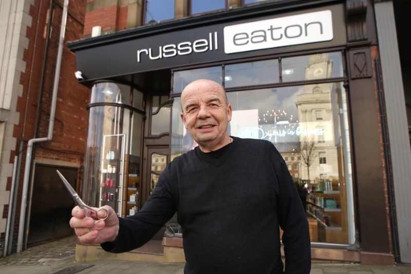 Main image for Russell Eaton’s been a cut above for 40 years