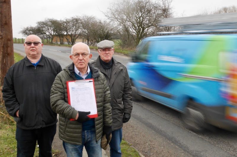 Main image for 300 sign petition on speeding
