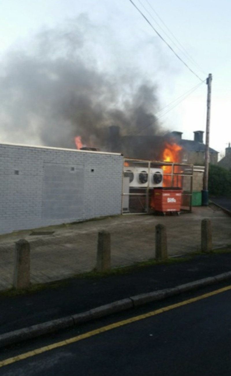 Main image for Boy of 12 arrested after shop blaze
