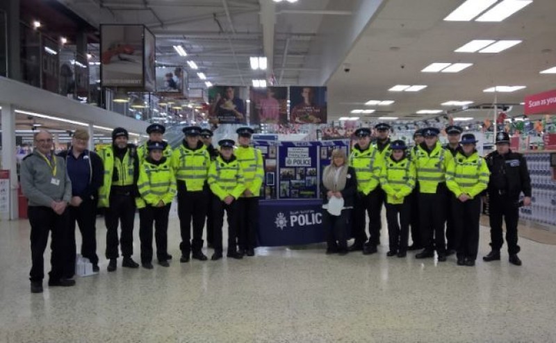 Main image for Barnsley officers join knife crime clampdown