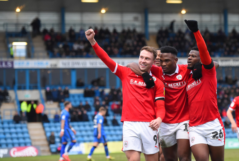 Main image for Barnsley crush Gillingham 4-1 but Moore goes to hospital 
