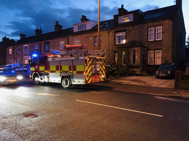 Main image for Fire in chimney tackled
