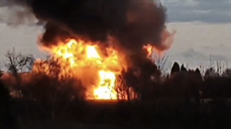 Main image for VIDEO: Fire at Shafton
