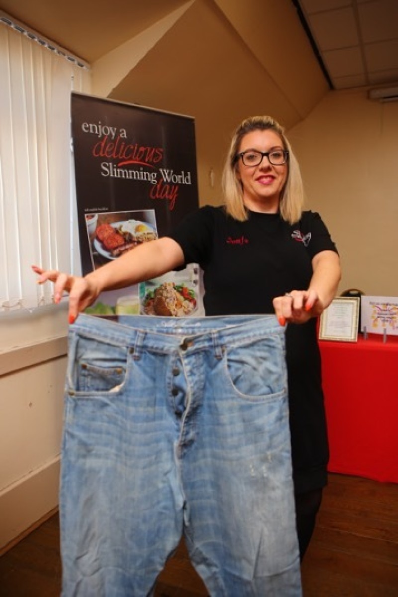 Main image for Woman helps others following weight loss success