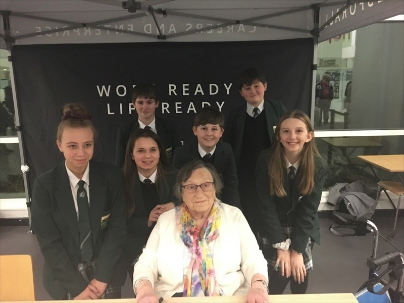 Main image for Kids inspired by Holocaust survivor’s visit