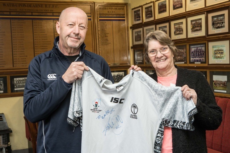 Main image for Club gets kitted out thanks to Fiji star