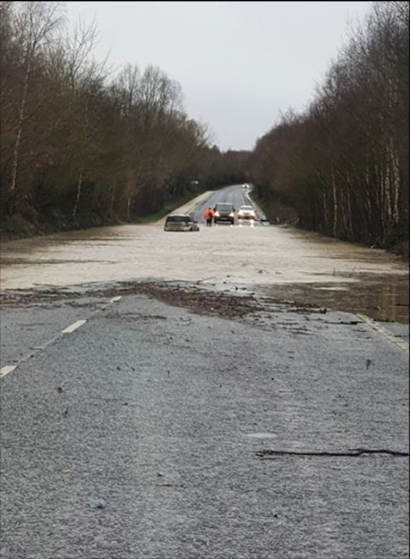Main image for Lucky escape for flood-hit residents