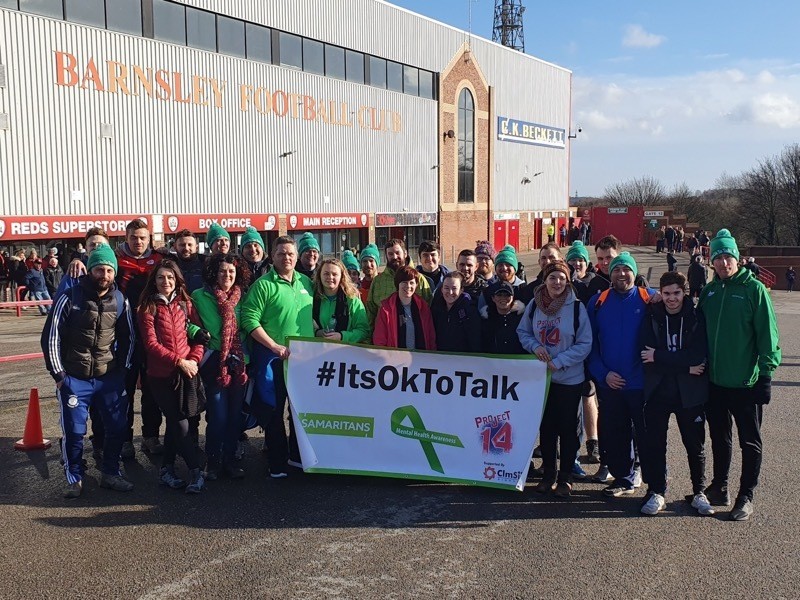 Main image for Walkers put their best foot forward to raise awareness