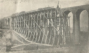 Railway viaduct builders always managed to stick to schedule Image