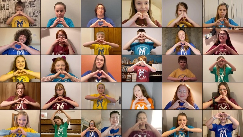 Main image for Choir raise thousands in 13-hour singing marathon
