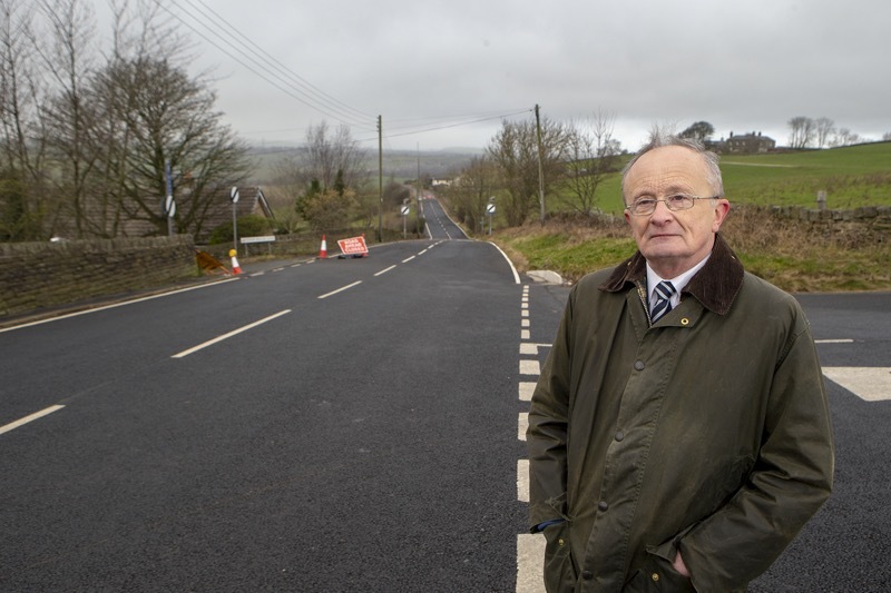 Main image for End in sight for long-closed road