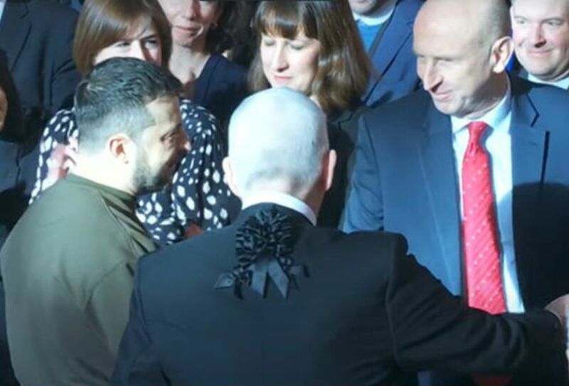 Main image for MPs meet President Zelensky