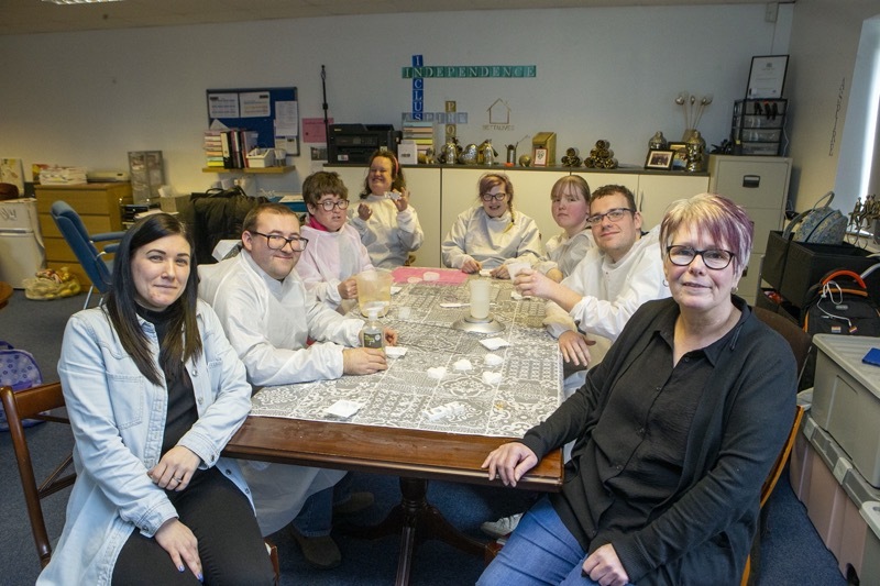 Betta lives: Michelle Atkinson and Gail Tong co-founders of Bettalives based on pontefract road. Barnsley. Picture Shaun Colborn PD091882