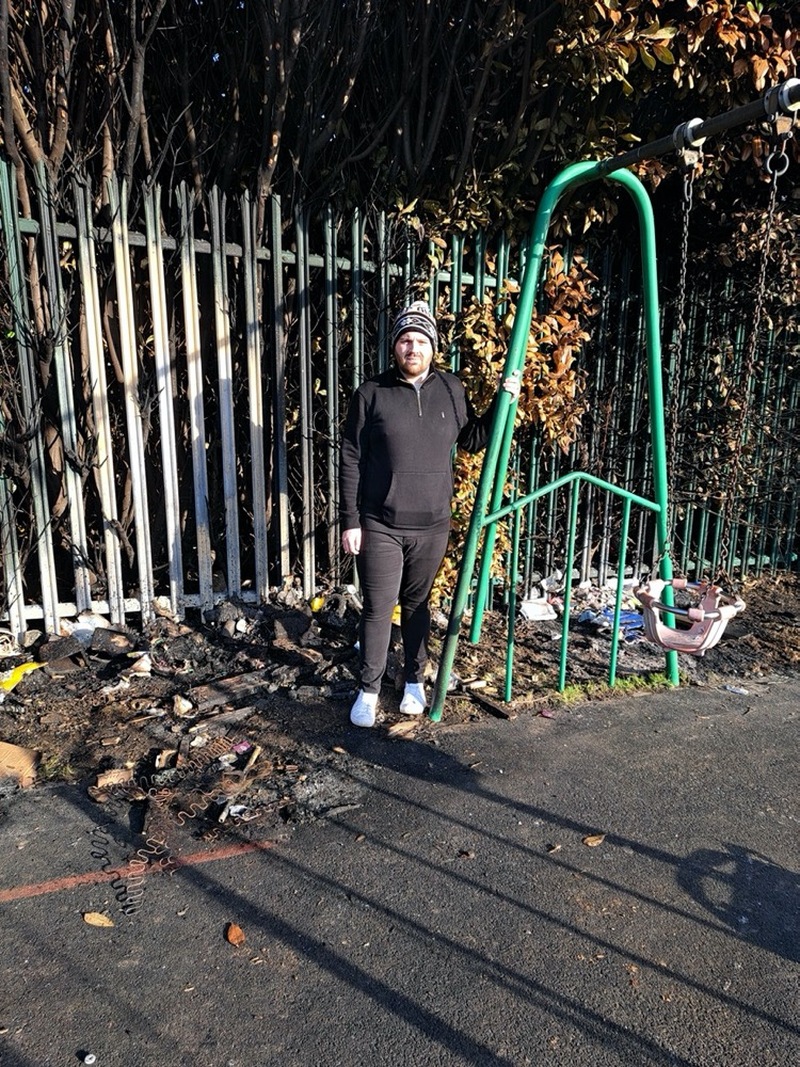 TACKLING ARSON: Coun Jake Lodge.