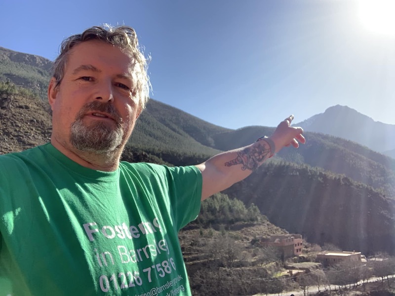FOSTER CARER: Mark Slater is raising funds to go towards supporting children and young people living in care.
