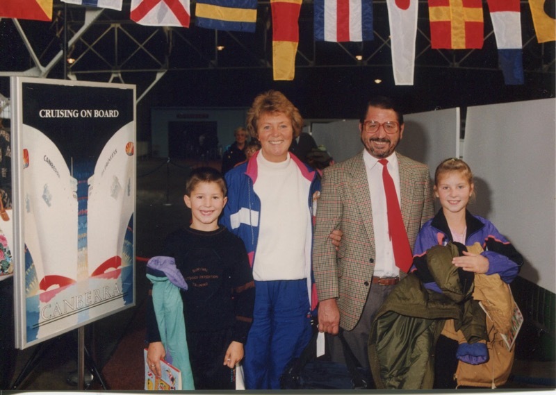 Bryan Panks and his family.