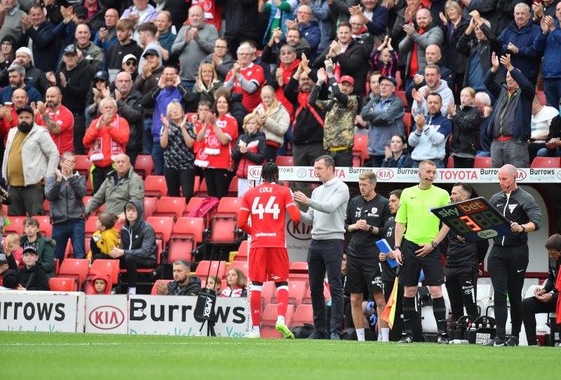 Devante Cole and Neill Collins