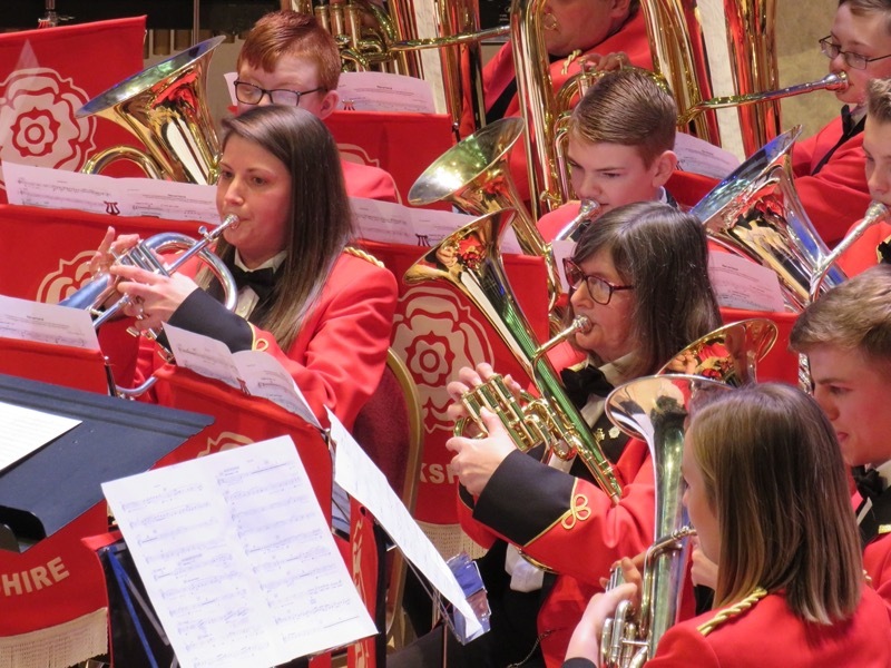 The Met Band at a previous regional competition.