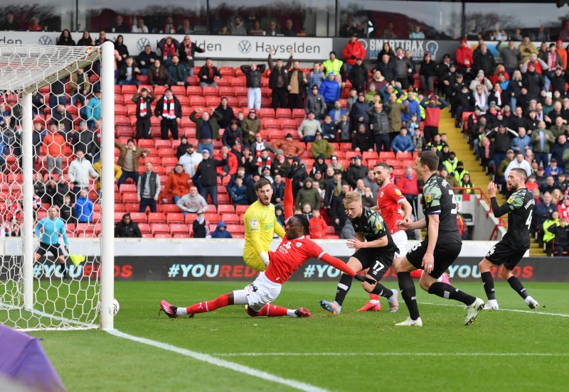 Devante Cole scores against Derby last season
