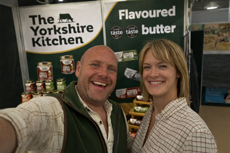 Jamie and Sarah Stokes, owners of The Yorkshire Kitchen.