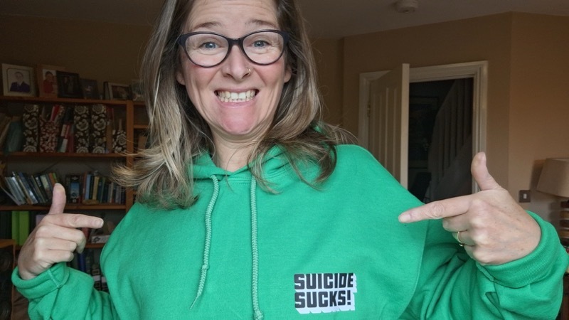 Mick Rowe, founder of Suicide Sucks CIC.