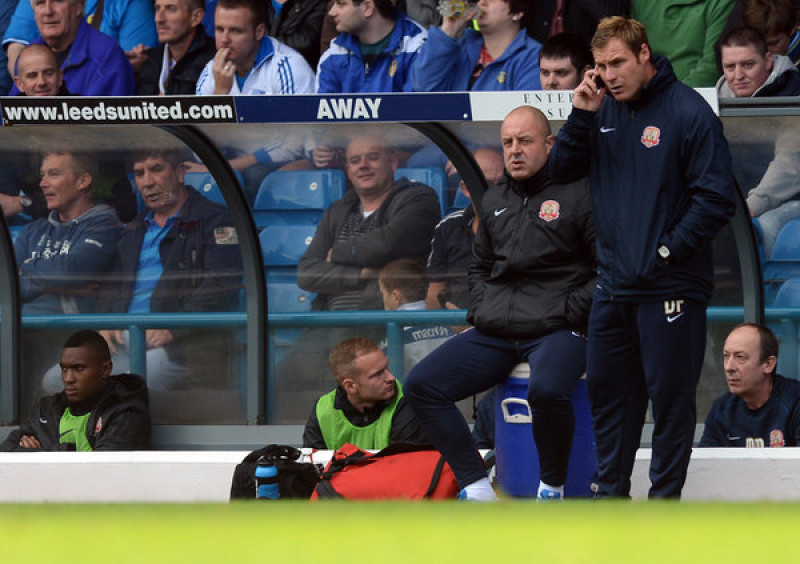Main image for Flitcroft to be given job until end of season