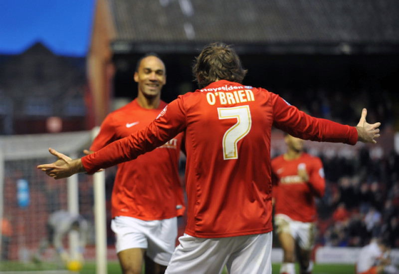 Main image for O'Grady brace gives Wilson first win of second spell