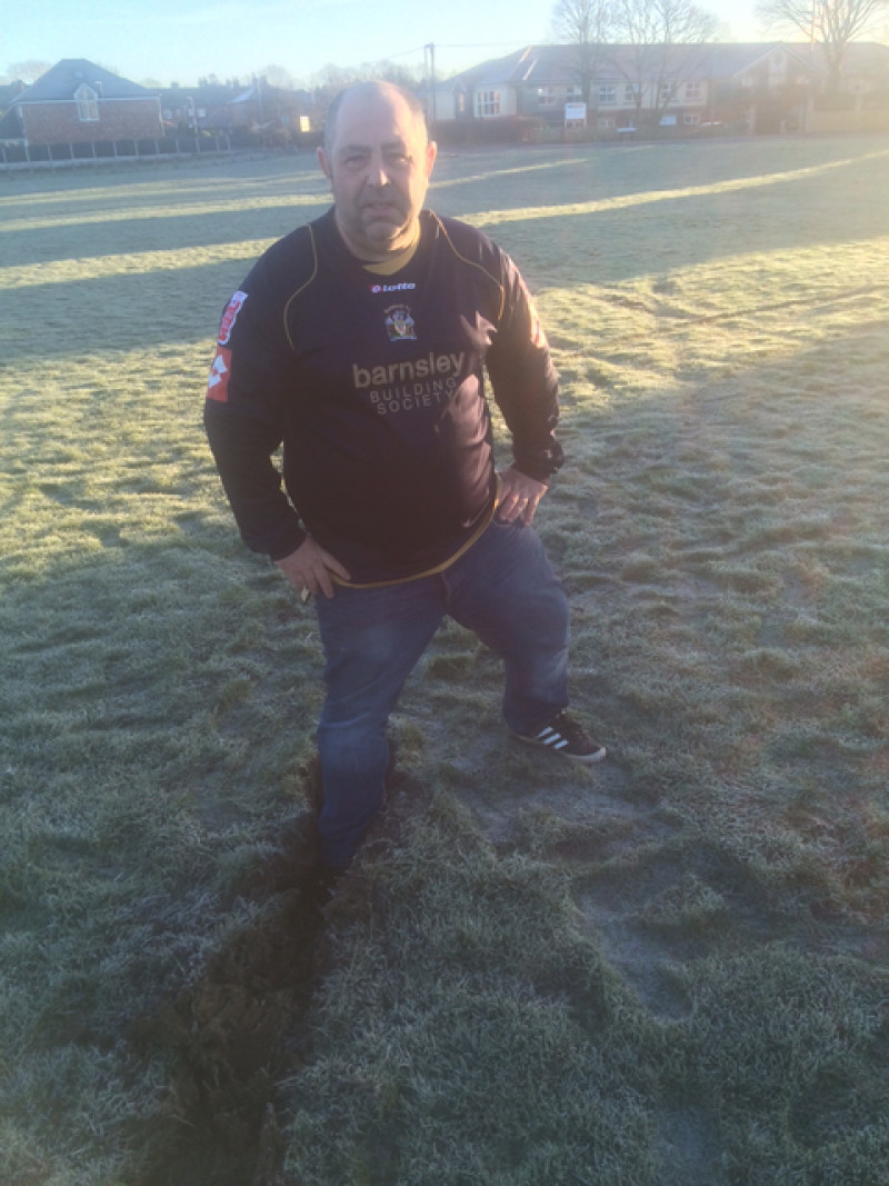Main image for Vandals strike junior football club's pitch